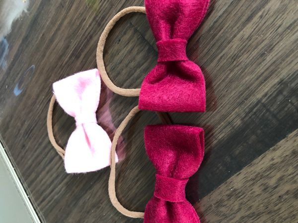 Baby bows headbands